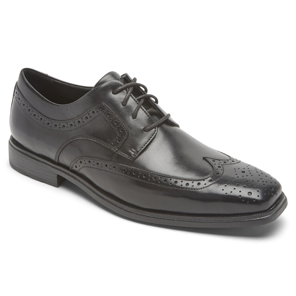 ロック ポート ドレスシューズ メンズ 黒 - Dres Sports Business 2 Wingtip - ILM291483